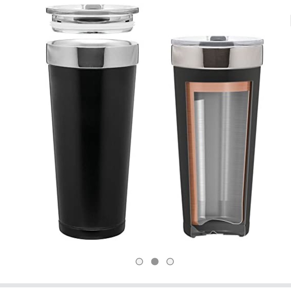 Polar copper stainless steel tumbler
